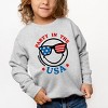 The Juniper Shop SmileyWorld Party in the USA Smiley Face Toddler Sweatshirt - 3 of 4
