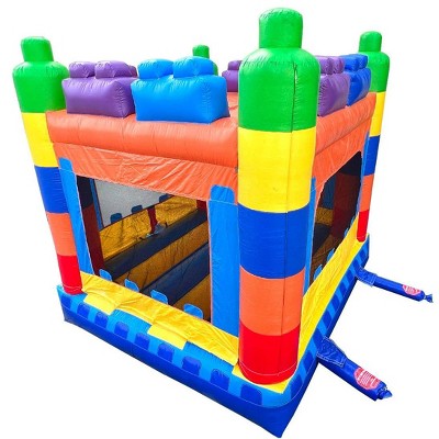 Colorful PVC Vinyl Inflatable Bounce House for Kids