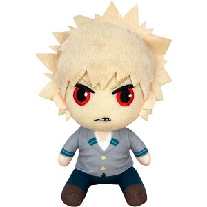 GREAT EASTERN ENTERTAINMENT CO MY HERO ACADEMIA S2- BAKUGO SEIFUKU SITTING PLUSH 7"H - 1 of 2