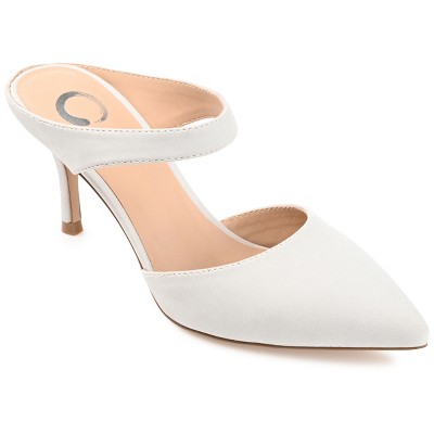 Journee Collection Womens Maevali Mules Mid Stiletto Pointed Toe Pumps
