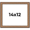 PosterPalooza | Slim Profile Gold Picture Frame - UV Acrylic, Backing Board, Hanging Hardware Included - 2 of 4