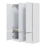 TIRAMISUBEST 6-Door Bedroom Armoire Closet with Hanging Rod, Modern Wardrobe with Storage Shelves and Cabinets for Bedroom - 4 of 4