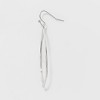 Medium Tear Drop Earrings - A New Day™ Silver - image 2 of 2