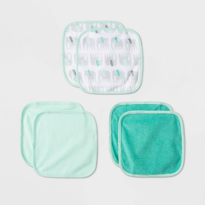 Baby 6pk Little Peanut Washcloth Set - Cloud Island™