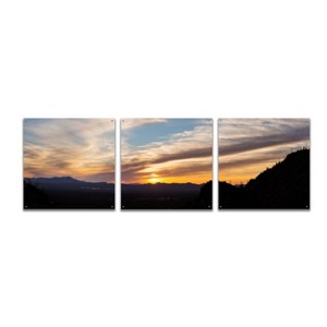 Epic Art 'Arizona Sunset Panorama' by Monte Nagler, Acrylic Glass