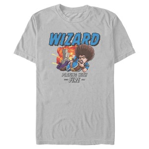 Mens Clash of Clans Wizard Playing With Fire T Shirt - 1 of 4