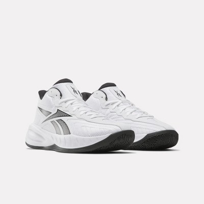 Reebok Press Basketball Shoes Size M 5.5 / W 7 White/Core Black/Barely Grey — фото 4