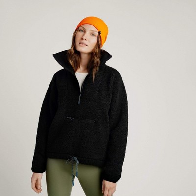 Vapor Apparel Women's Headwind Poly Fleece Pullover, Squid Ink, X Small