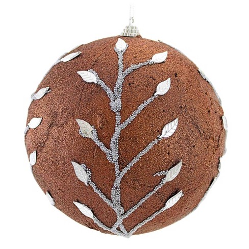 Jim Marvin 6.5 Inch Leaf Vine Ball Christmas Jim Marvin Tree Ornaments - image 1 of 3