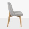 Vatros Chenille Upholstered Side Chair Dining Chairs - 4 of 4