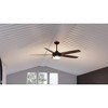 Urban Ambiance Luxury Modern Indoor or Outdoor Ceiling Fan,  15.6"H x 54"W,  Architectural Bronze, UHP9001 - 3 of 4