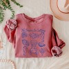 Simply Sage Market The Ocean Is Calling Collage Lightweight Garment Dyed Sweatshirt - 3 of 4