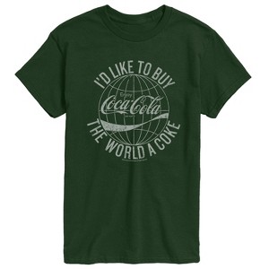 Men's - Coca-cola - Buy The World A Coke Short Sleeve Graphic T-Shirt - 1 of 3