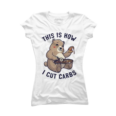 Junior's Design By Humans This Is How I Cut My Carbs By EduEly T-Shirt