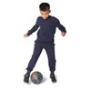 EVERYDAY KIDS Boys Cotton Fleece Sweatpants Joggers with Pockets; Boys Athletic Sweat Pants - Soft and Breathable Cotton Rich - 3 of 4