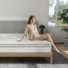 AZL1 Life Concept Beds Hybrid Mattress Sensitive Skin Friendly Memory Foam Temperature Regulation Medium-Firm Support, White, 74.8"*53.9"*11.8" - 2 of 4