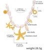 Pearl Necklace for Women - HTUTWOO™ with Gold Celestial Charms, Adjustable Jewelry, for Everyday Wear&occasions - 4 of 4