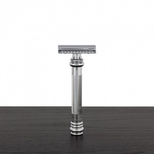 Merkur 38C HD Long Handle Barber Pole Safety Razor - 1 of 4