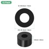 Unique Bargains Mechanical Anti-Vibration Durable Multipurpose Rubber Isolation Washers Black - 3 of 4