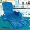 California Sun Deluxe Unsinkable La Jolla Lounger - Foam Cushion Pool Chaise Chair - image 3 of 4