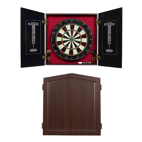 Barrington Paxton Dartboard Cabinet Set Black Target