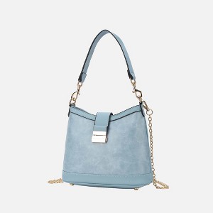 MKF Collection Pilar Vegan Leather Women’s Shoulder Bag by Mia K - Denim - 1 of 4