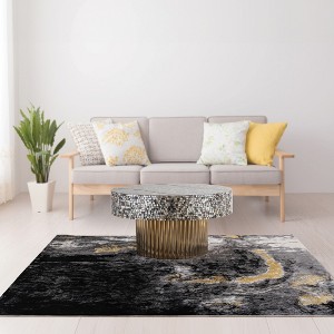 T 1207-32 Coffee Table Finished With Mother Of Pearl Top - 1 of 1