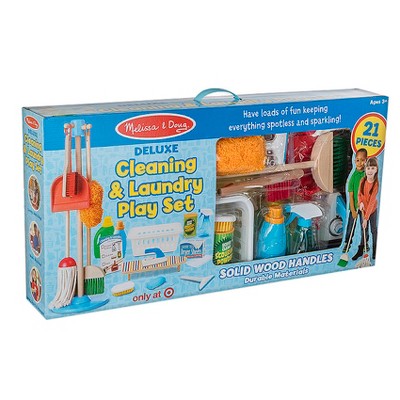 target melissa and doug deluxe cleaning set