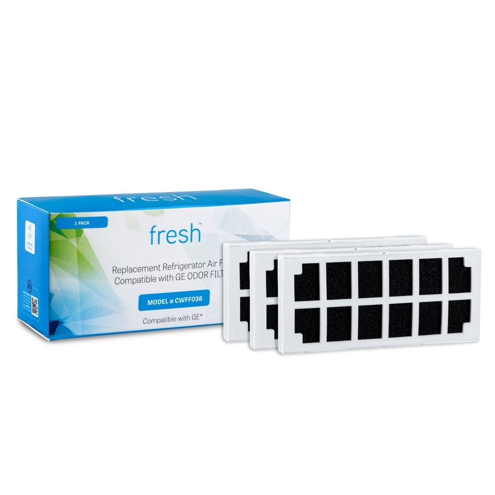 Photos - Other Appliance Accessories Mist Replacement Air Filter for GE ODOR FILTER Compatible with GE Cafe Series Refrigerator - 3pk: 100 Day Warranty