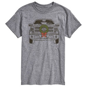 Men's - Ford - 2009 Ford F150 With Wreath Short Sleeve Graphic T-Shirt - 1 of 4