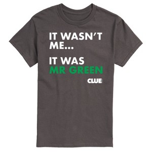 Men's - Clue - It Wasnt Me It Was Mr Green Short Sleeve Graphic T-Shirt - 1 of 4