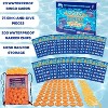 Aqua Pool Bingo Diving Game for Adults & Kids - Dive for & Call 75 Sinking Numbers, Fill Your Card To Win - Summer Swimming Party Fun - 4 of 4