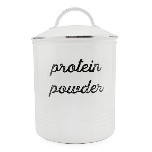 Auldhome Design-2.5qt Enamelware Protein Powder Canister : Target