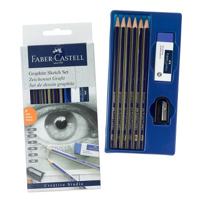 Faber-Castell 8pc Graphite Sketch Set