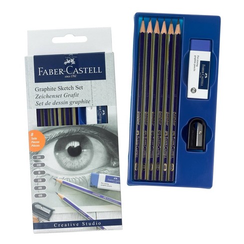 Faber-Castell 8pc Graphite Sketch Set