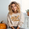 Simply Sage Market Women's Graphic Sweatshirt Trick or Treat Flowers - 2 of 4