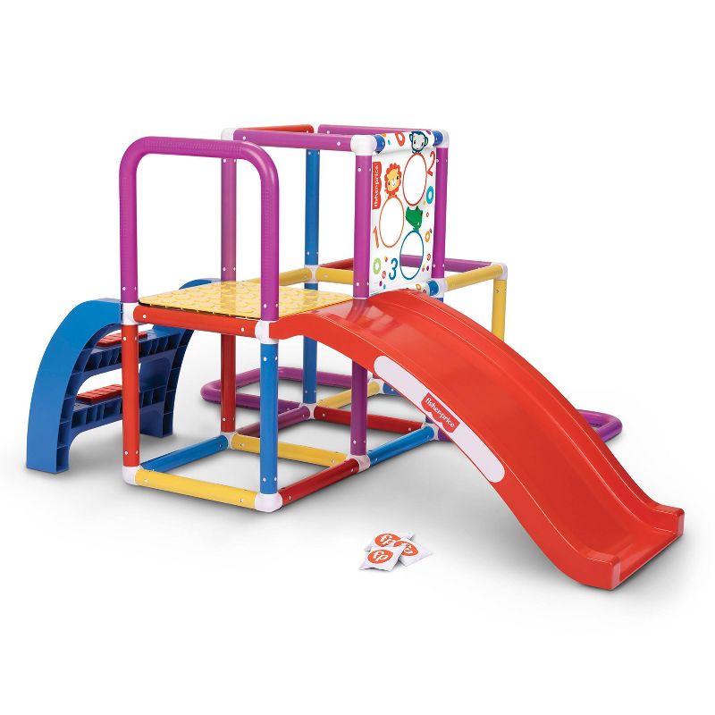 Fisher Price Climbing Jungle Gym Play Set with Toss Game, 1 of 14