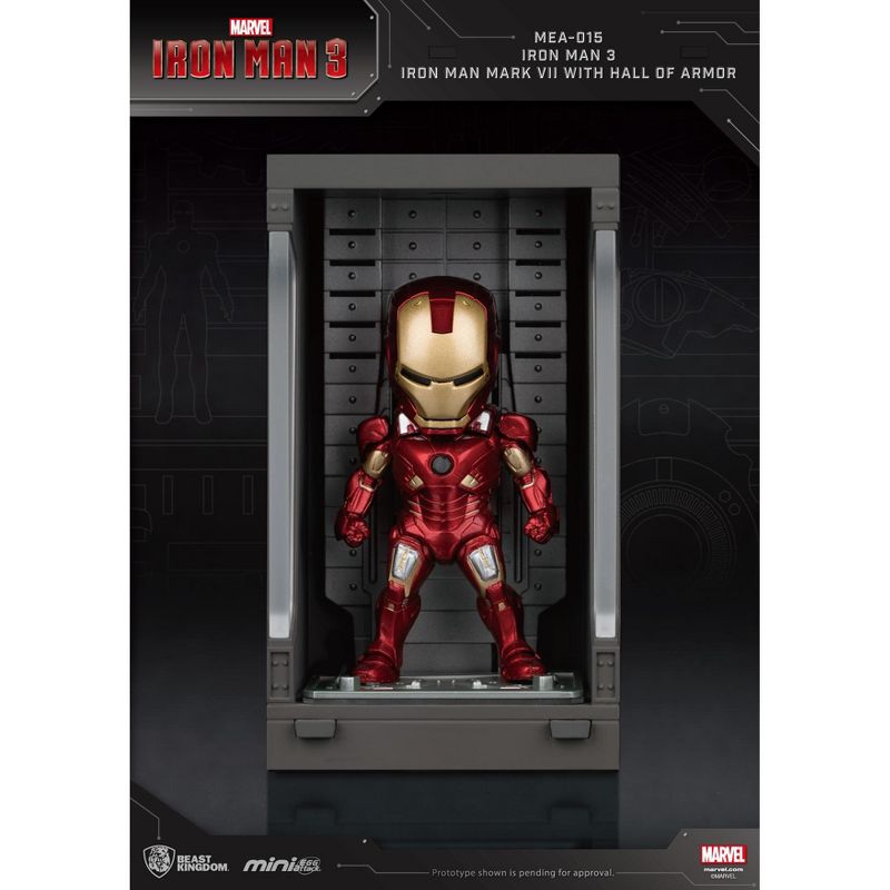 Marvel Iron Man 3 /Iron Man Mark VII with Hall of Armor (Mini Egg Attack), 2 of 6