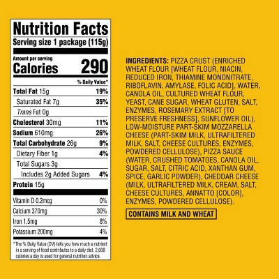 Two Cheese Pizza Lunch Kit - 4.1oz - Good & Gather™