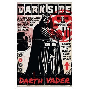 Trends International Star Wars: The Dark Side - Become My Apprentice Framed Wall Poster Prints - 1 of 4