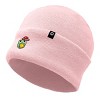 Dalix Mushroom Frog Embroidered Beanie Hat Cotton Cute Winter Fall Cap Womens - 4 of 4