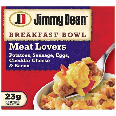 Jimmy Dean Frozen Meat Lovers Breakfast Bowl - 7oz