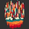 Men's Design By Humans Sunset in Vertical By digsy T-Shirt - 2 of 4
