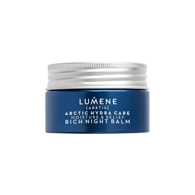 Lumene Arktis Moisture &#38; Relief Rich Night Balm for Sensitive Skin - 1.7oz, 1 of 7