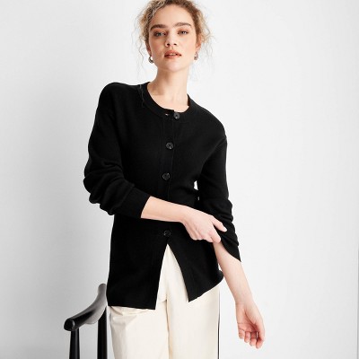 Women's Long Sleeve Nipped Waist Cardigan - Future Collective | eBay