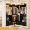 Besiost Freestanding Closet System Set of 3 with Drawers and Pants Racks, Walk-In Closet Orgainzer with Hangin Rods - 3 of 4