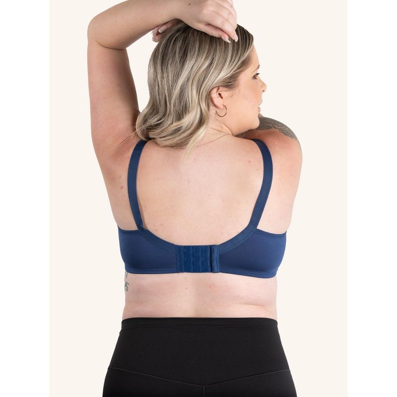 Leading Lady The Gabby - Wirefree T-Shirt Nursing Bra 2-Pack, 3 of 4