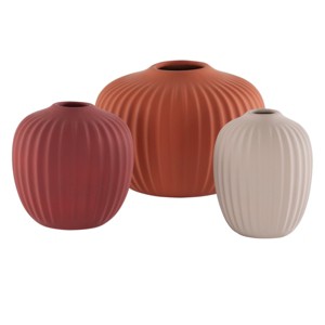 Jacie Ceramic Vase Set Of 3 - RDC4000 - Safavieh - 1 of 4