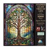 Sunsout Stained Glass Tree of Life 1000 pc   Jigsaw Puzzle 71816 - 3 of 4