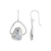 Silpada 'Under Glass' Sterling Silver Roman Glass Drop Earrings - 2 of 4